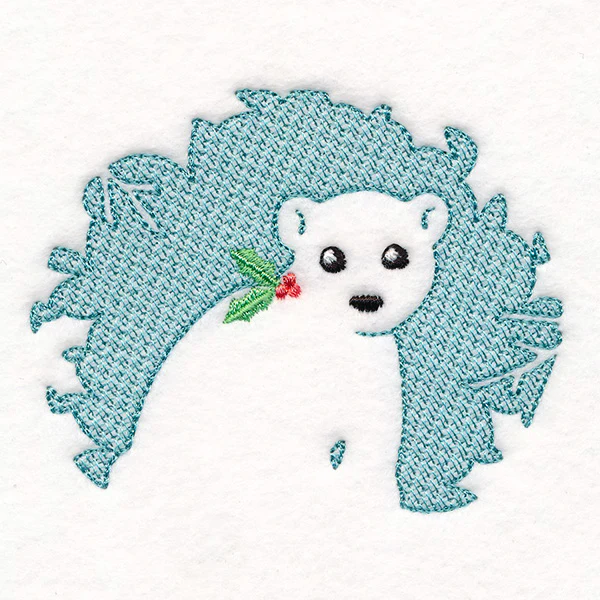 Magical Christmas Creatures - Polar Bear (Embossed) - Image 10