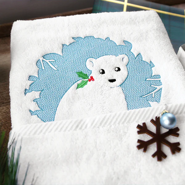 Magical Christmas Creatures - Polar Bear (Embossed) - Image 13