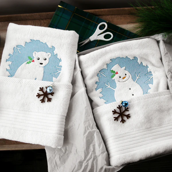 Magical Christmas Creatures - Polar Bear (Embossed) - Image 6
