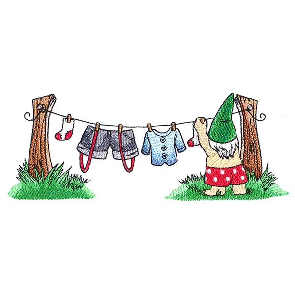 Magical Gnome Clothesline - Image 3