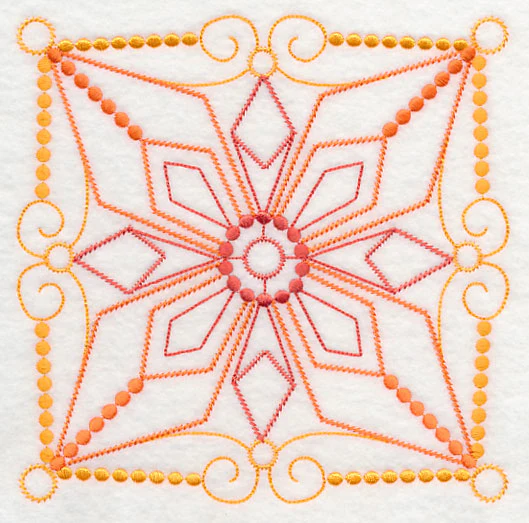 Magical Medallion Square (Candlewicking) - Image 2