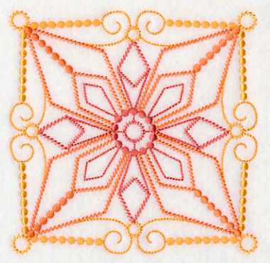 Magical Medallion Square (Candlewicking) - Image 4