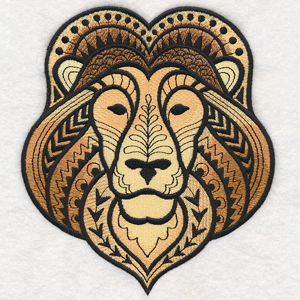 Majestic Lion (Blackwork) - Image 2