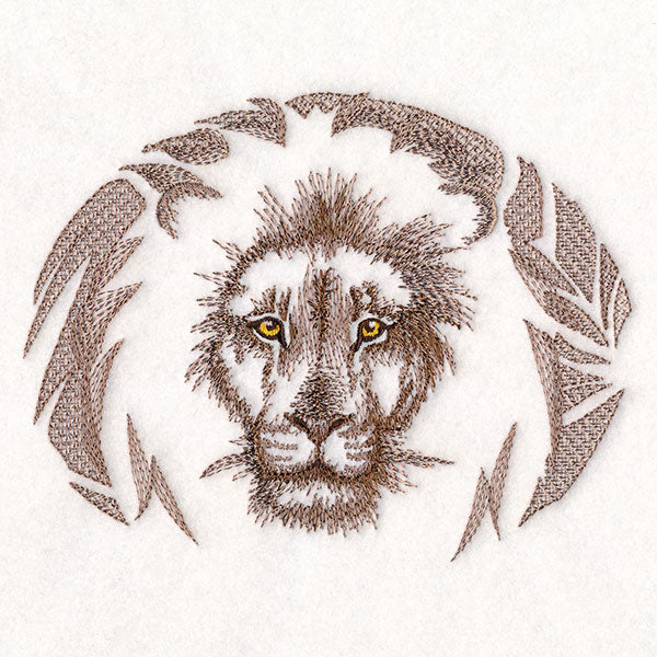 Majestic Lion (Embossed) - Image 5