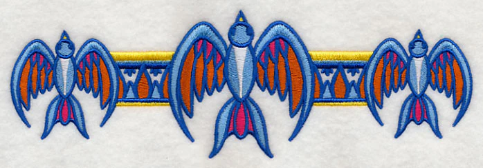 Majolica Bird Border - Image 2