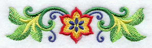 Majolica Floral Thin Border - Image 3