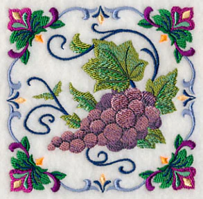 Majolica Grape Square - Image 5