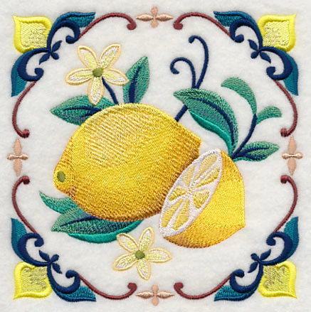 Majolica Lemon Square - Image 3