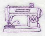 Make It Sew Machine 1 (Redwork) - Image 2
