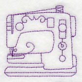 Make It Sew Machine 2 (Redwork) - Image 2