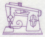 Make It Sew Machine 4 (Redwork) - Image 2
