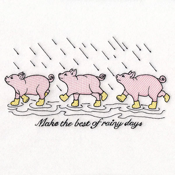 Make the Best of Rainy Days Pigs - Image 9