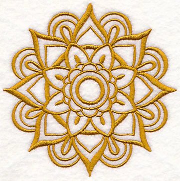 Mandala (Goldwork) - Image 4