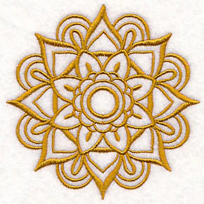 Mandala (Goldwork) - Image 5