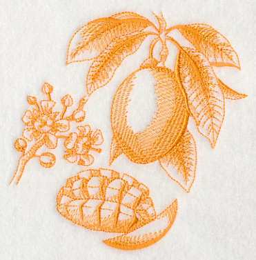 Mango Botanical (Toile) - Image 4