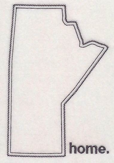 Manitoba Outline (Vintage) - Image 3