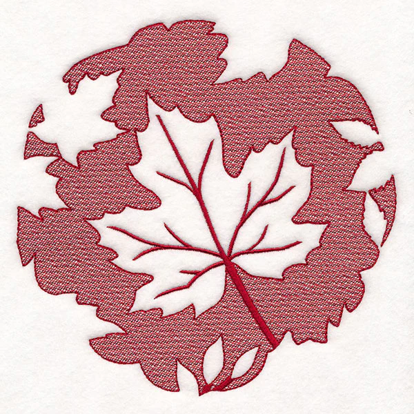 Maple Leaf (Embossed) - Image 3