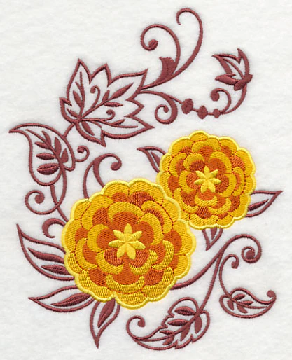 Marigolds Echo in Bloom - Image 2