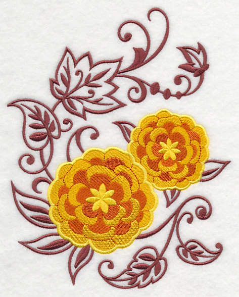 Marigolds Echo in Bloom - Image 5
