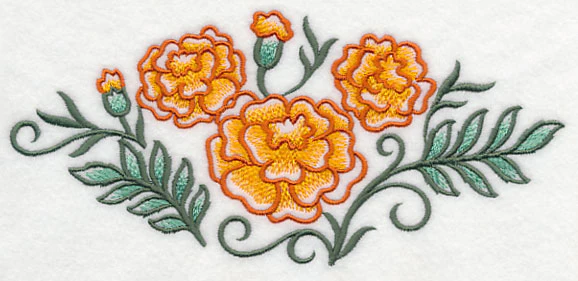 Marigolds in Whimsy Spray - Image 2