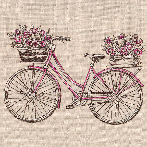 Market Bicycle - Fresh Blooms - Image 3