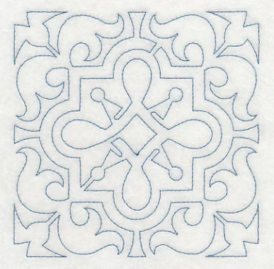Marrakesh Tile Quilting Square 1 - Image 4