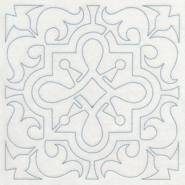 Marrakesh Tile Quilting Square 1 - Image 6