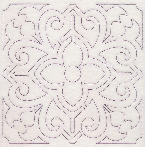 Marrakesh Tile Quilting Square 4 - Image 6