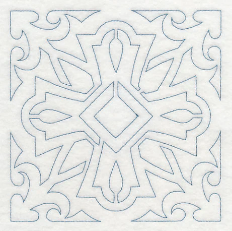 Marrakesh Tile Quilting Square 6 - Image 3