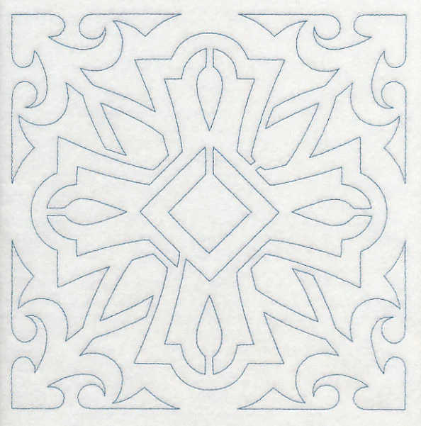 Marrakesh Tile Quilting Square 6 - Image 6