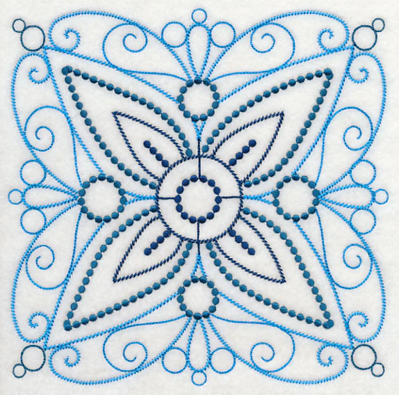 Marvelous Medallion Square (Candlewicking) - Image 6