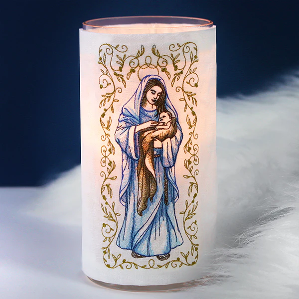Mary & Baby Jesus in Botanicals - Image 2