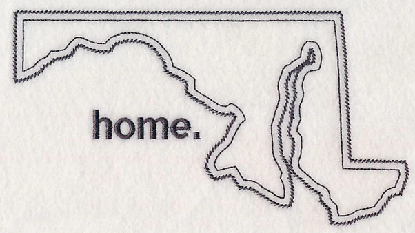 Maryland Outline (Vintage)