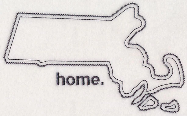 Massachusetts Outline (Vintage) - Image 6