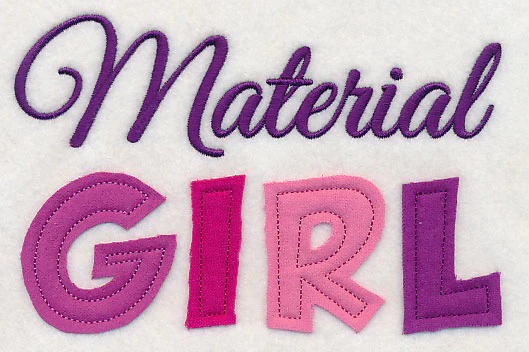 Material Girl (Crafty Cut Applique) - Image 4