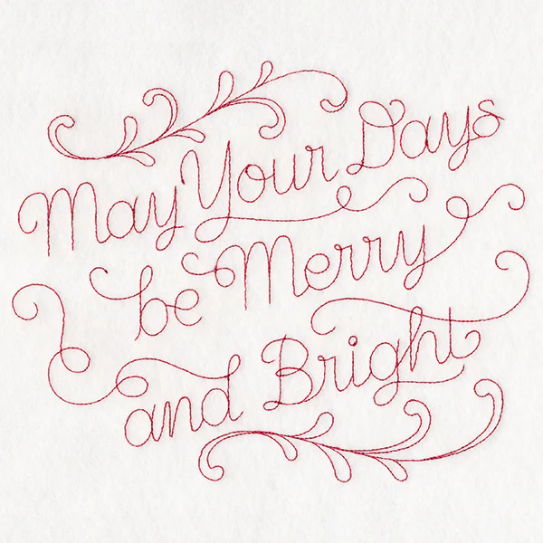 May Your Days Be Merry and Bright