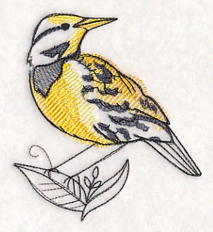 Meadowlark in Watercolor - Image 4