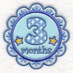 Medallion - 3 Months (Applique) - Image 3