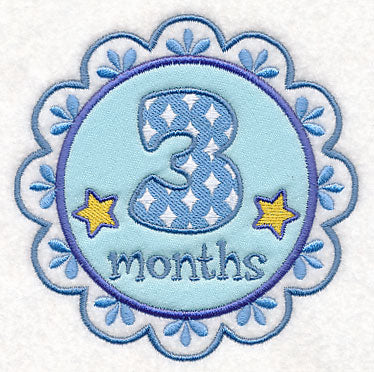 Medallion - 3 Months (Applique) - Image 4