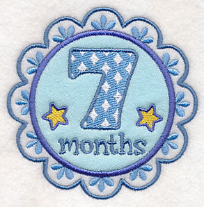 Medallion - 7 Months (Applique) - Image 2