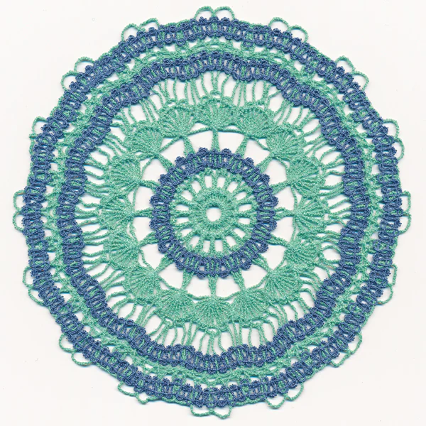 Medallion Doily (Battenburg Lace) - Image 2