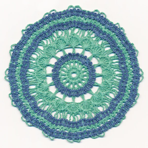 Medallion Doily (Battenburg Lace) - Image 4