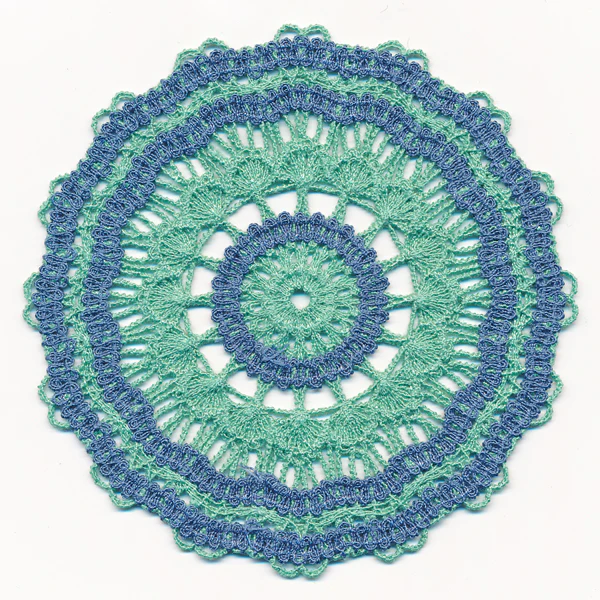 Medallion Doily (Battenburg Lace) - Image 5