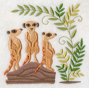 Meerkats and Savanna Plants - Image 5
