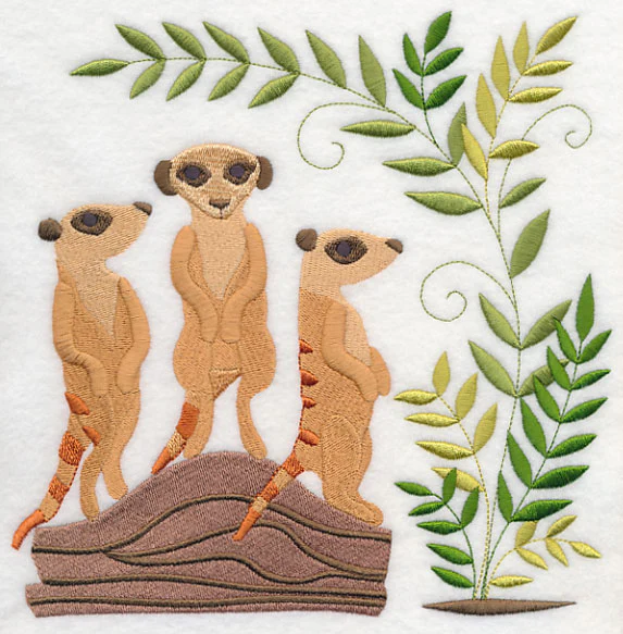 Meerkats and Savanna Plants - Image 6