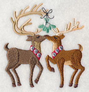 Meet Me Under the Mistletoe - Reindeer - Image 3