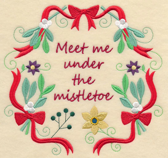 Meet Me Under the Mistletoe Wreath - Image 2