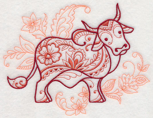 Mehndi Brahma Bull - Image 3