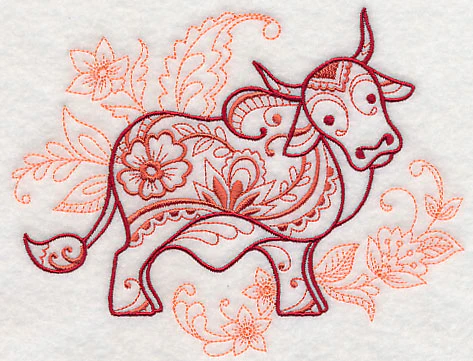 Mehndi Brahma Bull - Image 4