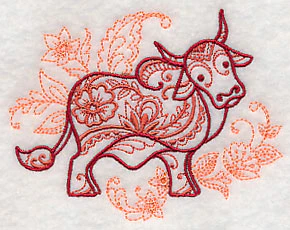 Mehndi Brahma Bull - Image 5